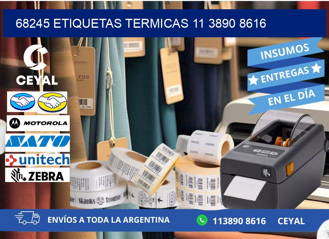 68245 ETIQUETAS TERMICAS 11 3890 8616