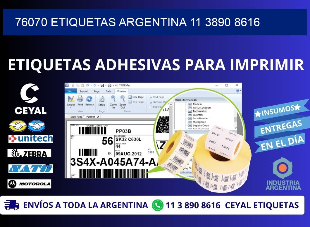 76070 ETIQUETAS ARGENTINA 11 3890 8616
