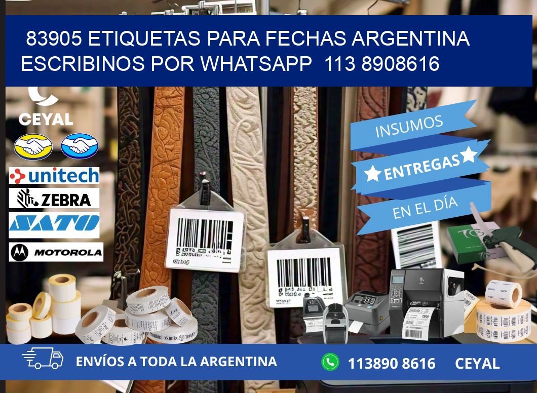83905 ETIQUETAS PARA FECHAS ARGENTINA ESCRIBINOS POR WHATSAPP 113 8908616