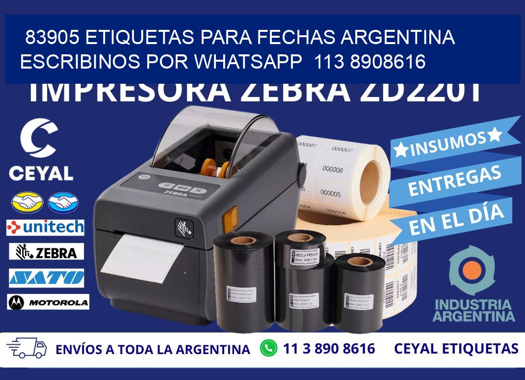 83905 ETIQUETAS PARA FECHAS ARGENTINA ESCRIBINOS POR WHATSAPP 113 8908616
