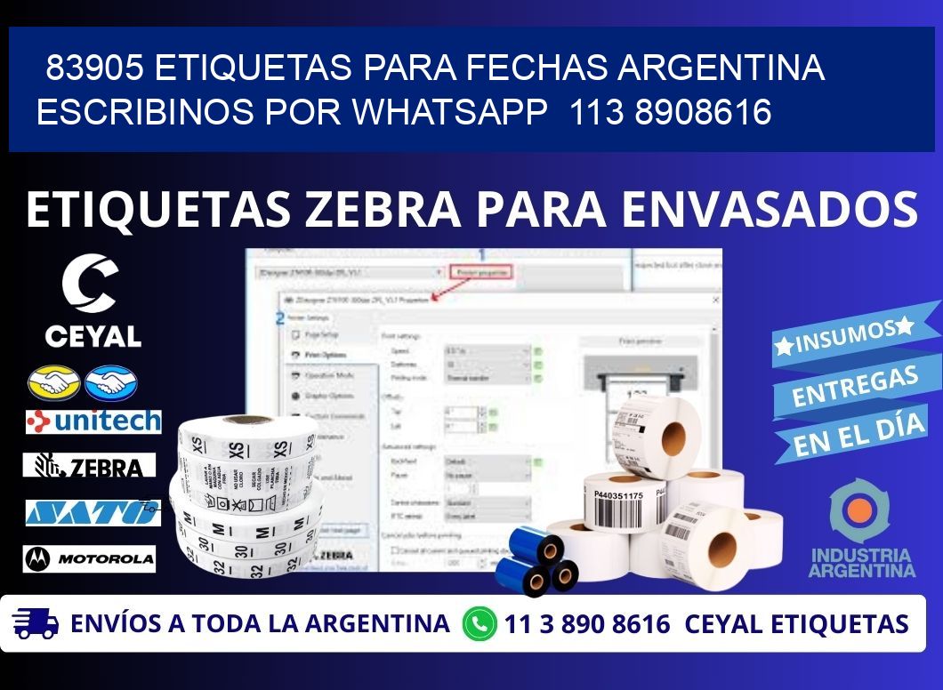 83905 ETIQUETAS PARA FECHAS ARGENTINA ESCRIBINOS POR WHATSAPP 113 8908616