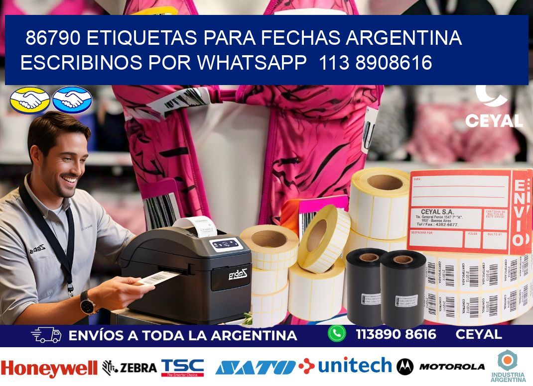 86790 ETIQUETAS PARA FECHAS ARGENTINA ESCRIBINOS POR WHATSAPP  113 8908616