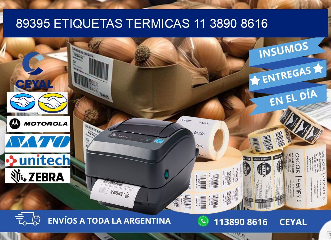 89395 ETIQUETAS TERMICAS 11 3890 8616