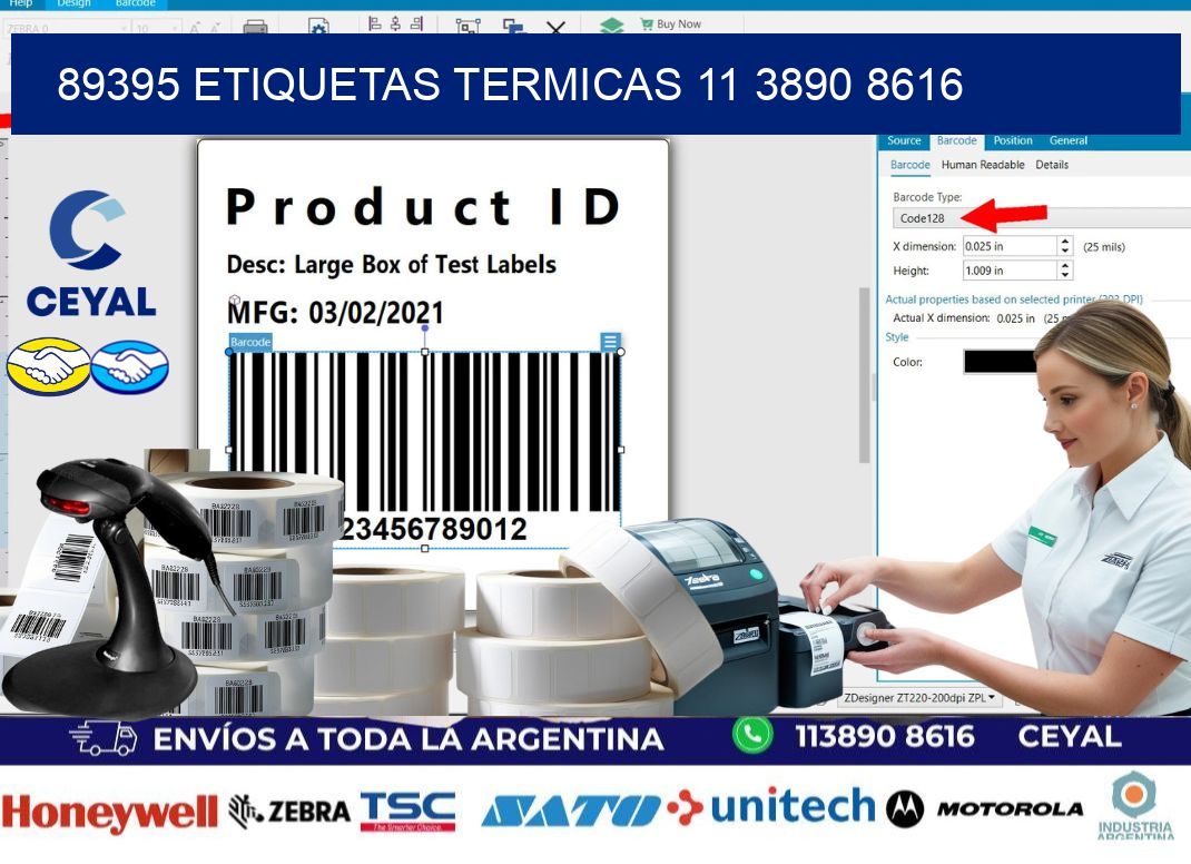 89395 ETIQUETAS TERMICAS 11 3890 8616
