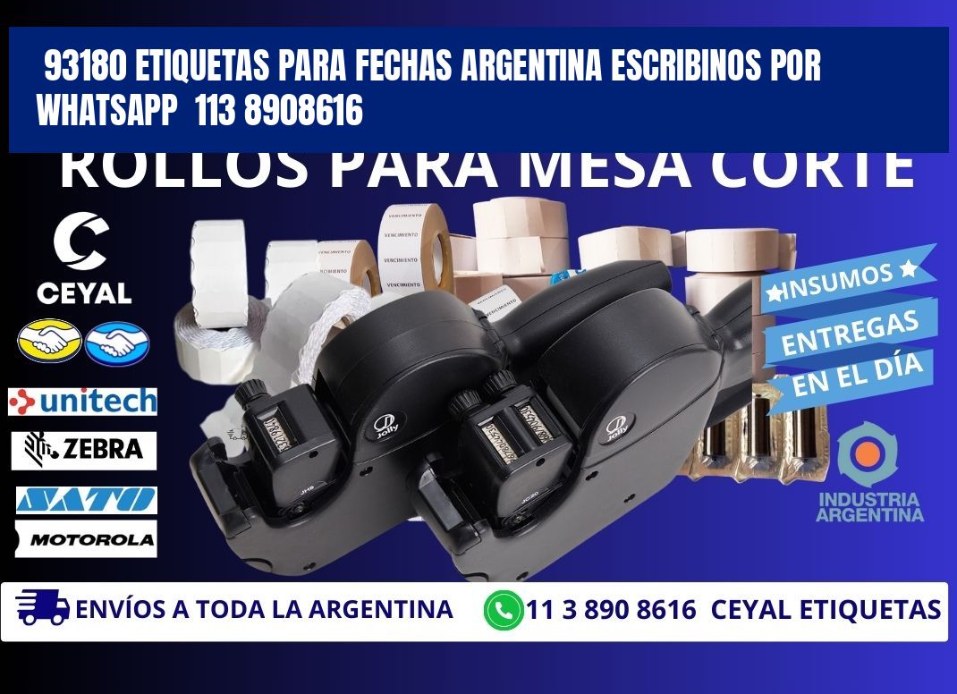 93180 ETIQUETAS PARA FECHAS ARGENTINA ESCRIBINOS POR WHATSAPP  113 8908616