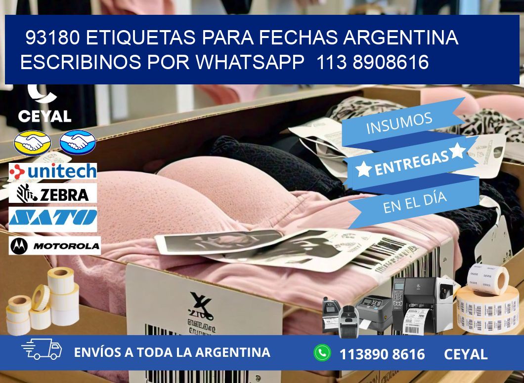 93180 ETIQUETAS PARA FECHAS ARGENTINA ESCRIBINOS POR WHATSAPP  113 8908616