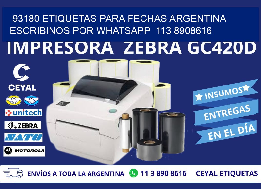 93180 ETIQUETAS PARA FECHAS ARGENTINA ESCRIBINOS POR WHATSAPP  113 8908616