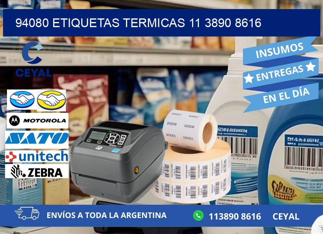 94080 ETIQUETAS TERMICAS 11 3890 8616