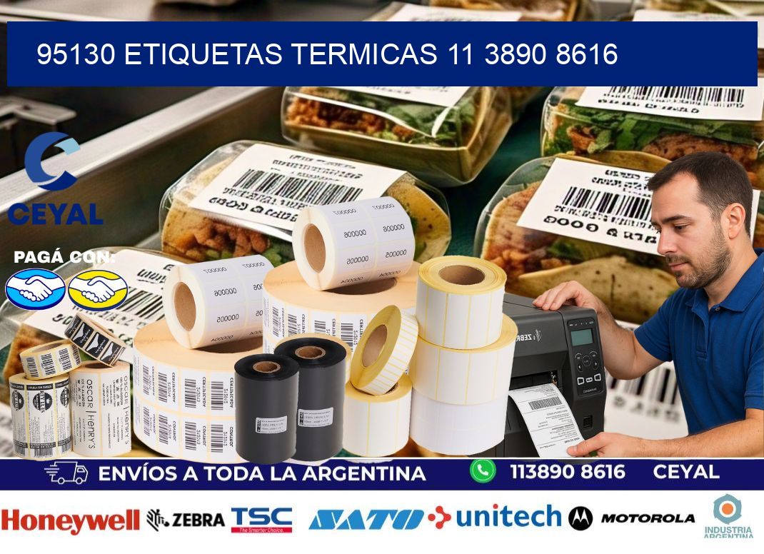 95130 ETIQUETAS TERMICAS 11 3890 8616
