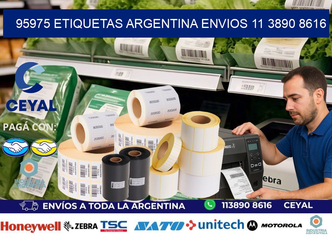95975 ETIQUETAS ARGENTINA ENVIOS 11 3890 8616