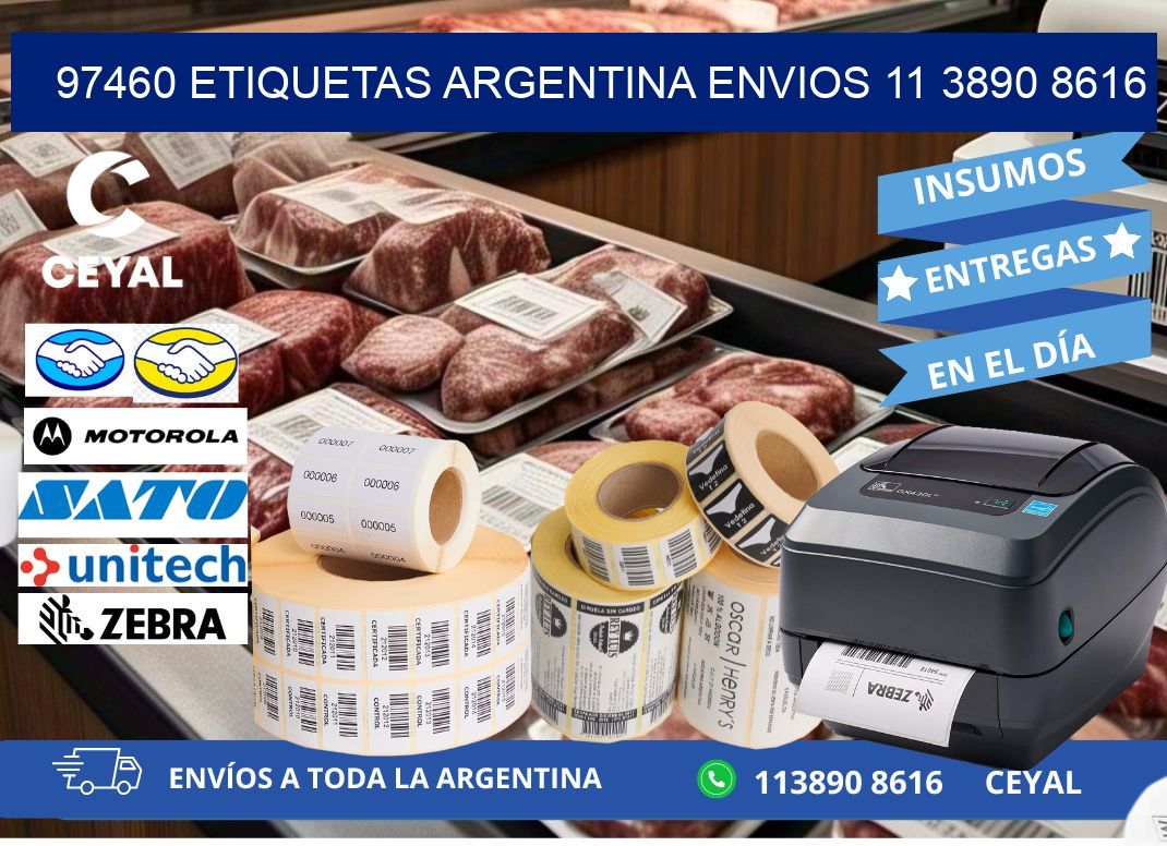 97460 ETIQUETAS ARGENTINA ENVIOS 11 3890 8616