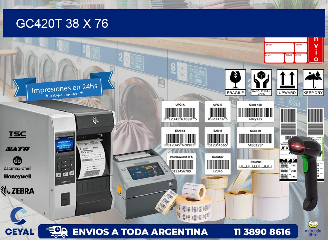 GC420T 38 x 76