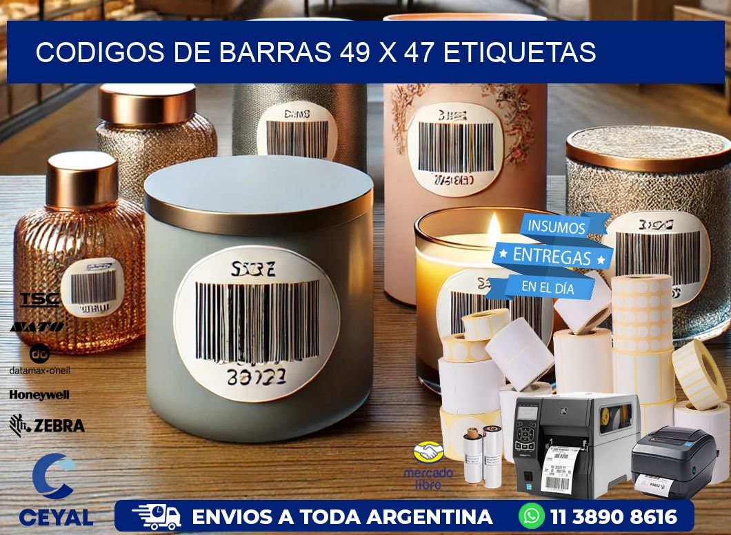 codigos de barras 49 x 47 etiquetas