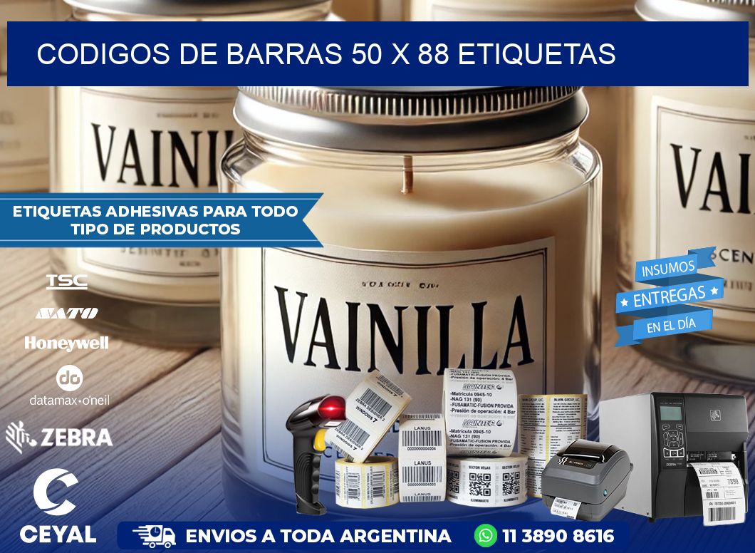 codigos de barras 50 x 88 etiquetas