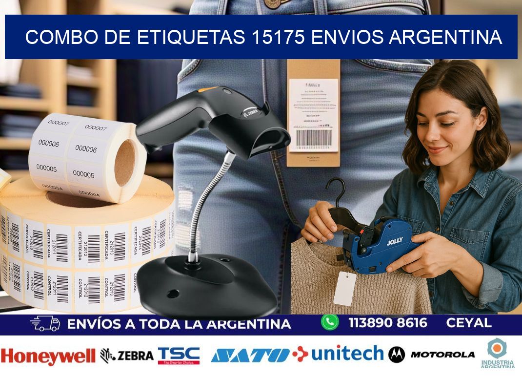 Combo de etiquetas 15175 ENVIOS ARGENTINA