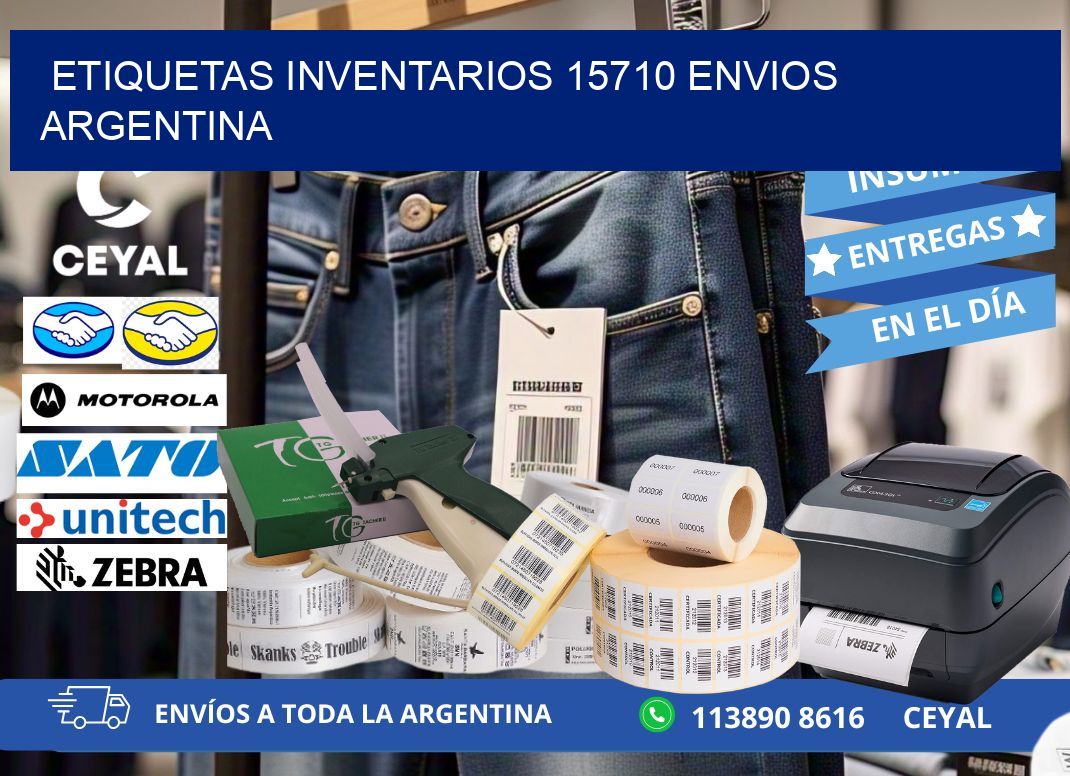 etiquetas inventarios 15710 ENVIOS ARGENTINA