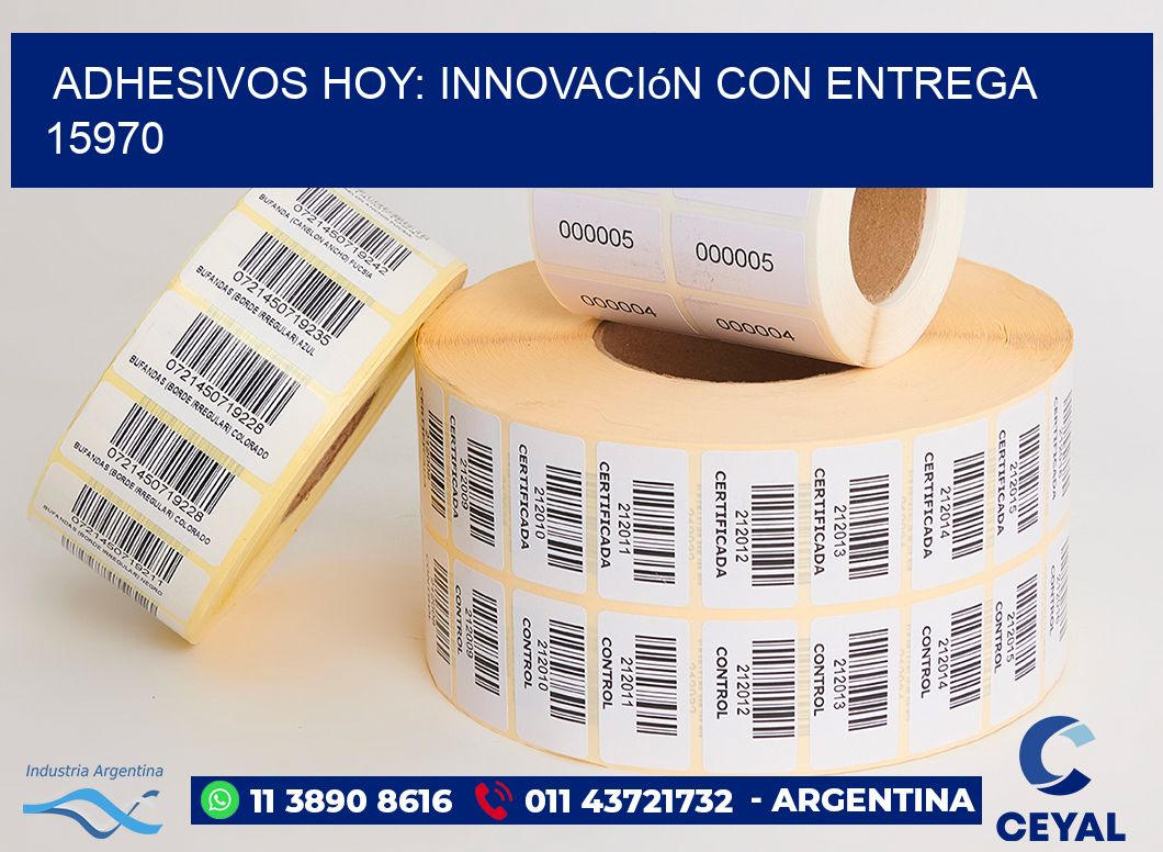 Adhesivos Hoy: Innovación con Entrega 15970