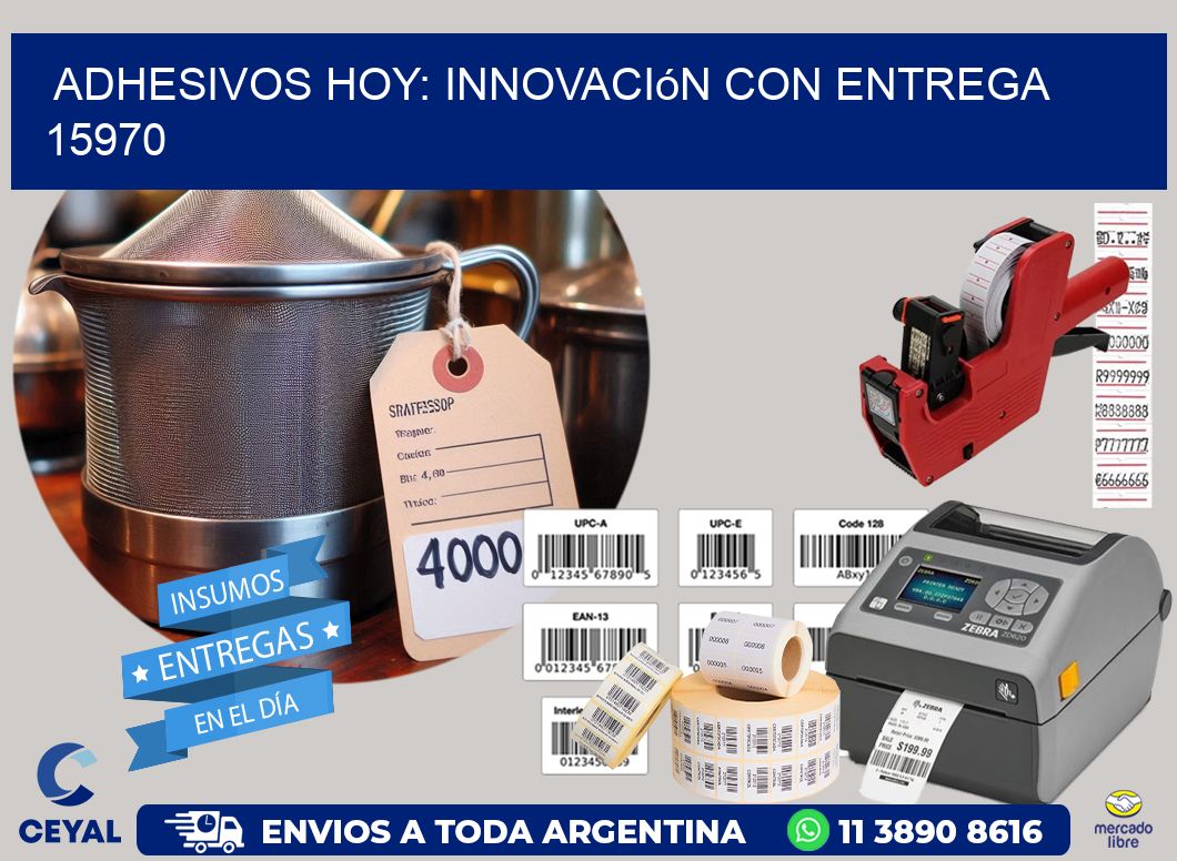 Adhesivos Hoy: Innovación con Entrega 15970