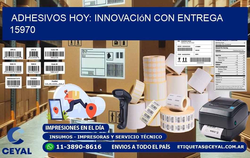 Adhesivos Hoy: Innovación con Entrega 15970