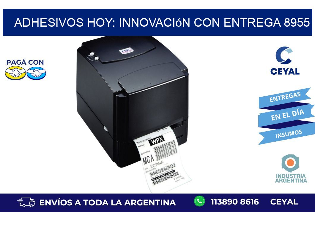 Adhesivos Hoy: Innovación con Entrega 8955