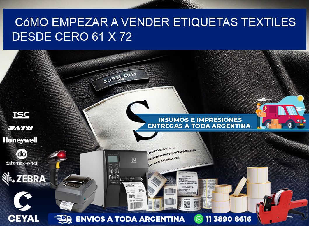 Cómo Empezar a Vender Etiquetas Textiles desde Cero 61 x 72