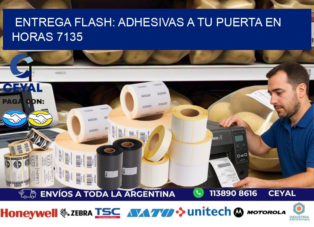 Entrega Flash: Adhesivas A Tu Puerta en Horas 7135
