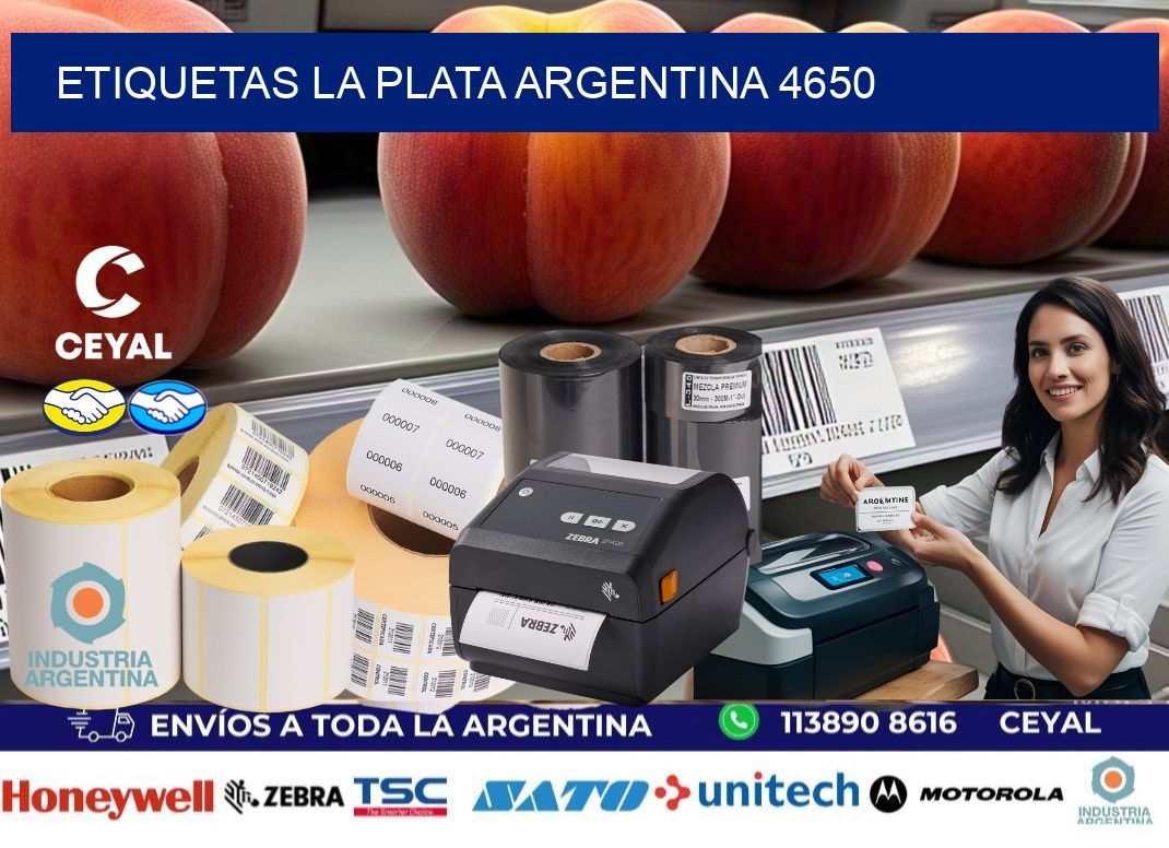 Etiquetas La Plata Argentina 4650