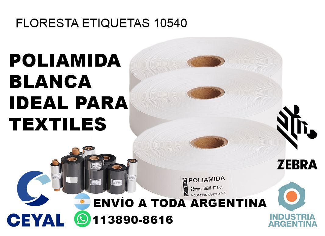 Floresta etiquetas 10540
