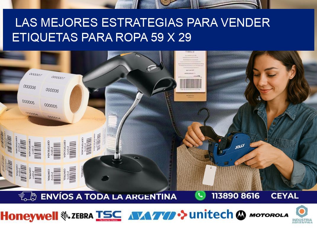 Las Mejores Estrategias para Vender Etiquetas para Ropa 59 x 29