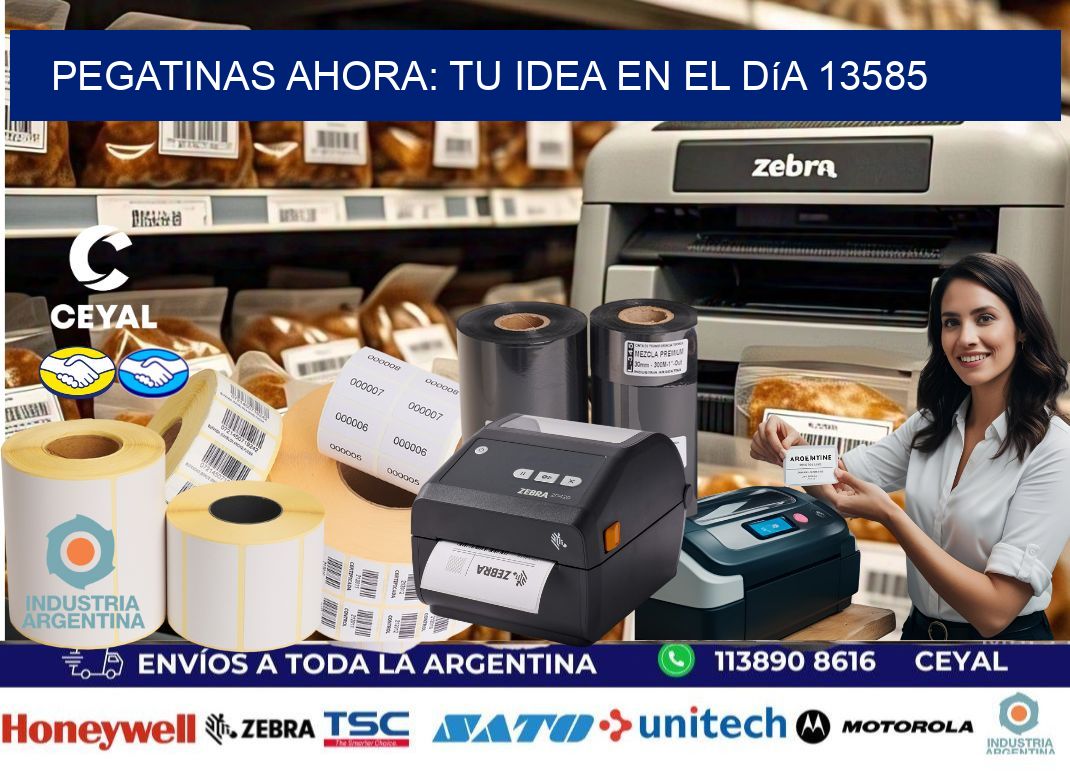 Pegatinas Ahora: Tu Idea en el Día 13585
