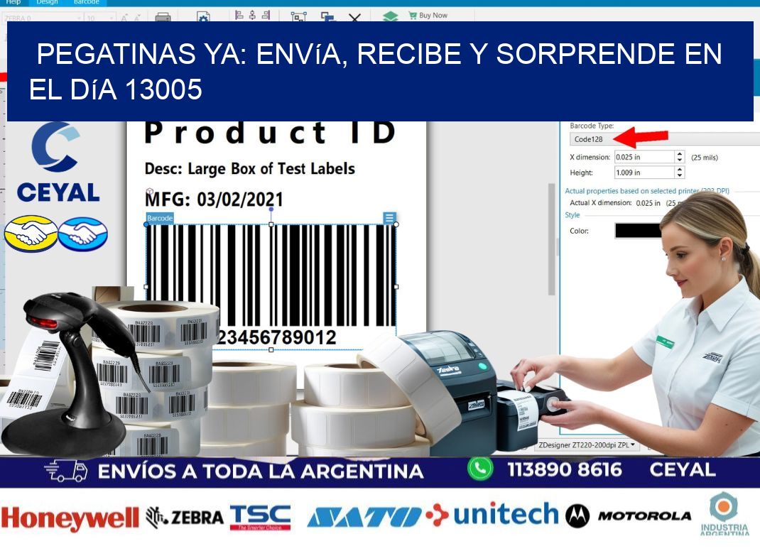 Pegatinas Ya: Envía, Recibe y Sorprende en el Día 13005