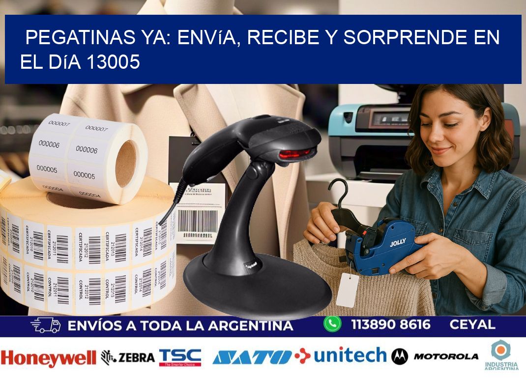Pegatinas Ya: Envía, Recibe y Sorprende en el Día 13005