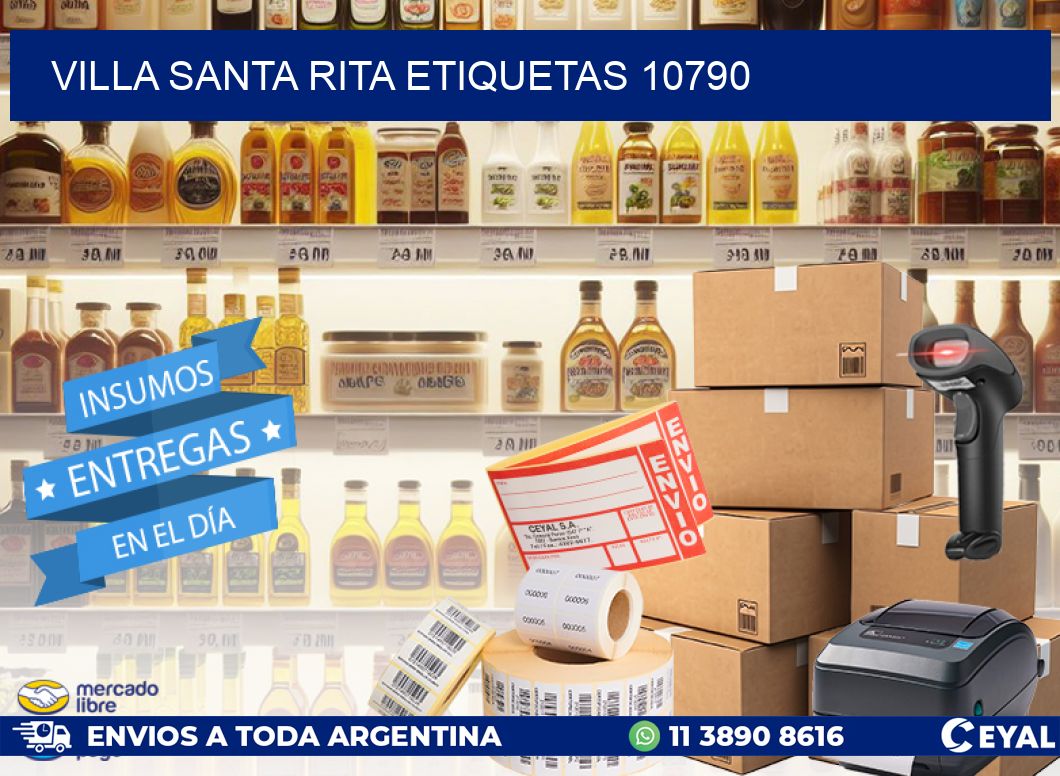 Villa Santa Rita etiquetas 10790