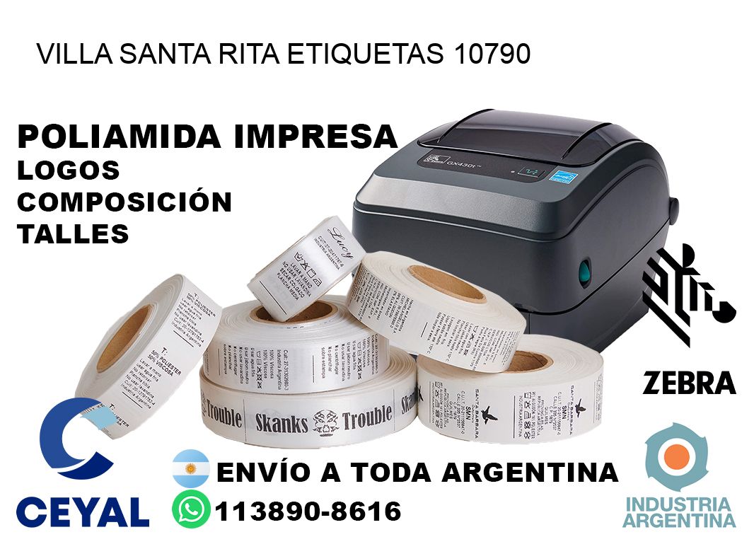 Villa Santa Rita etiquetas 10790