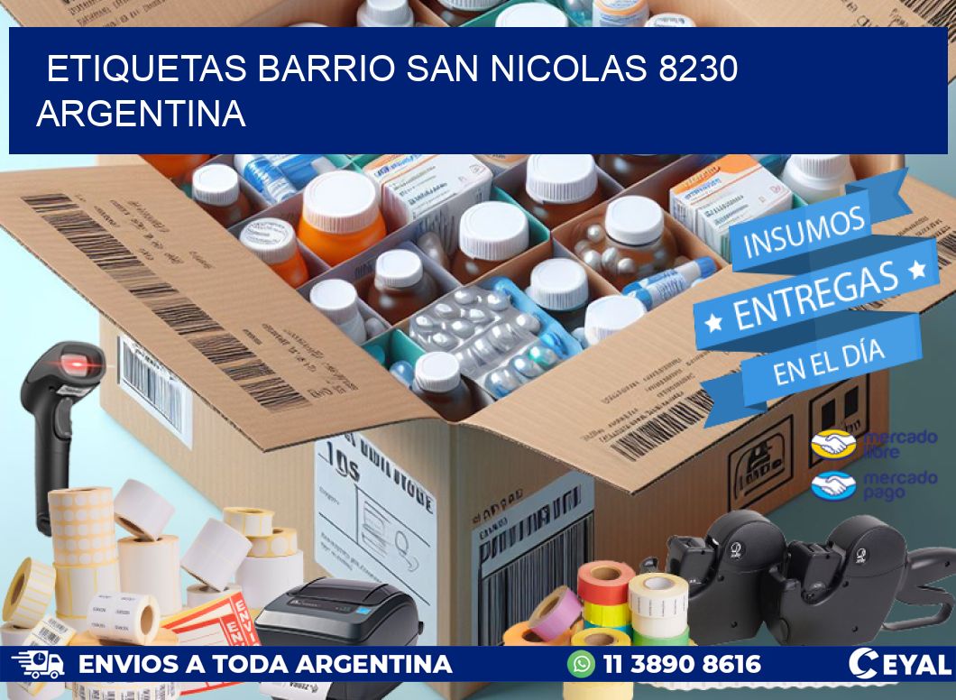 etiquetas barrio san nicolas 8230 argentina