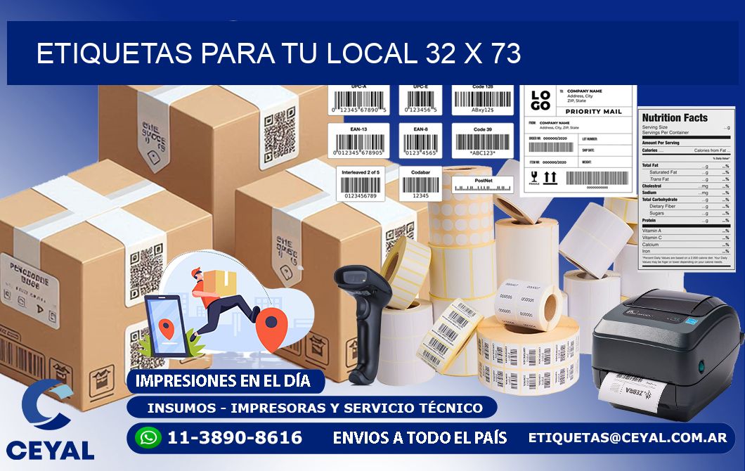 etiquetas para tu local 32 x 73