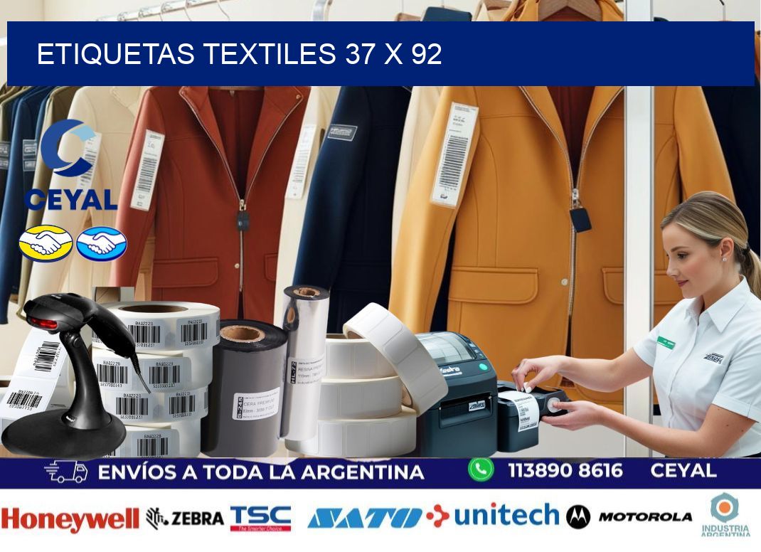 etiquetas textiles 37 x 92