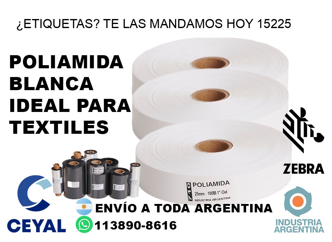 ¿Etiquetas? Te las Mandamos Hoy 15225