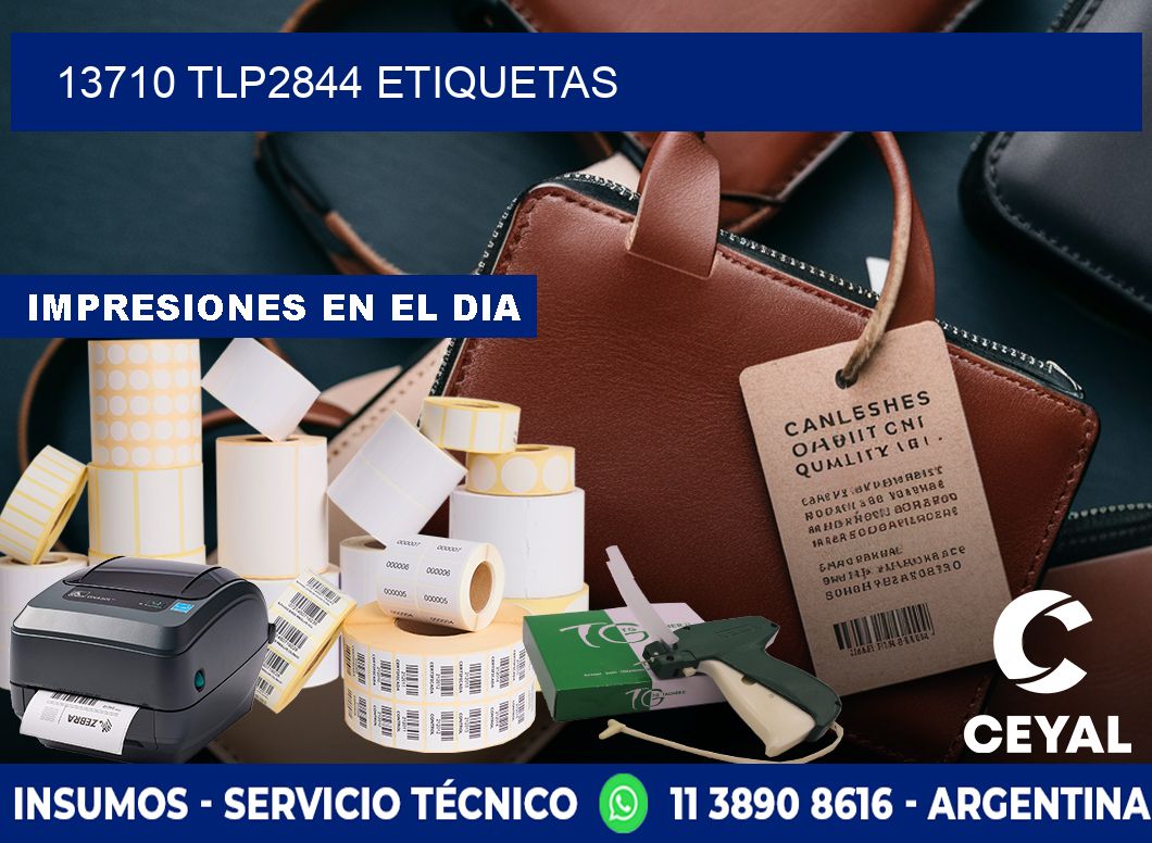 13710 TLP2844 etiquetas
