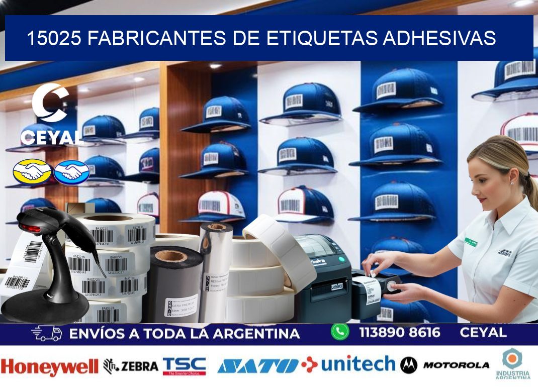 15025 Fabricantes de etiquetas adhesivas