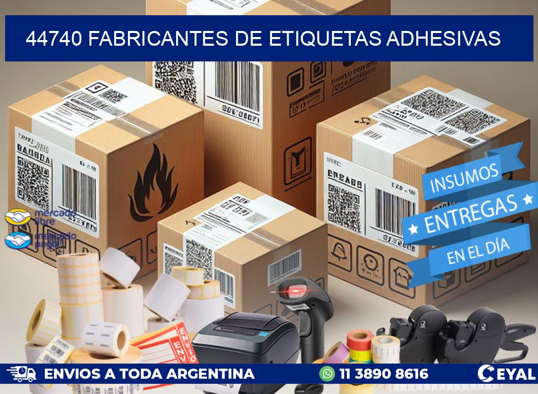 44740 Fabricantes de etiquetas adhesivas