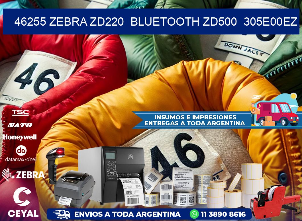 46255 Zebra ZD220 Bluetooth ZD500 305E00EZ