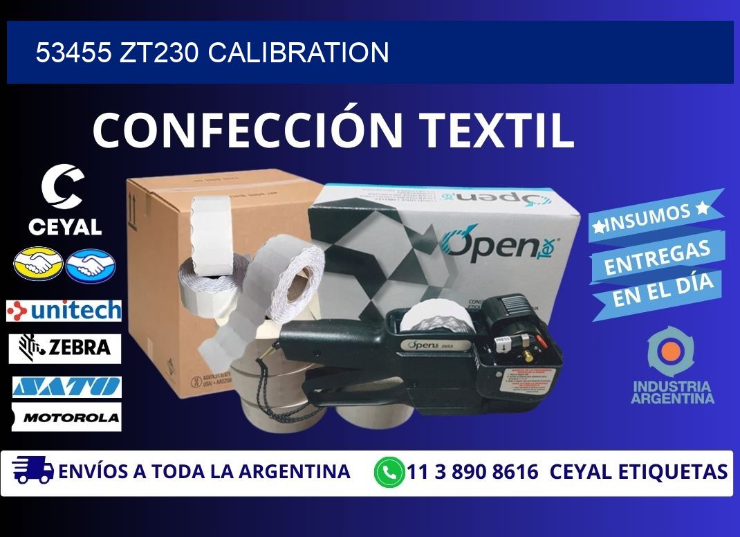 53455 ZT230 Calibration