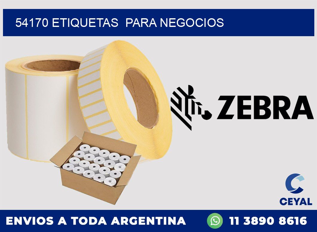 54170 etiquetas  para negocios
