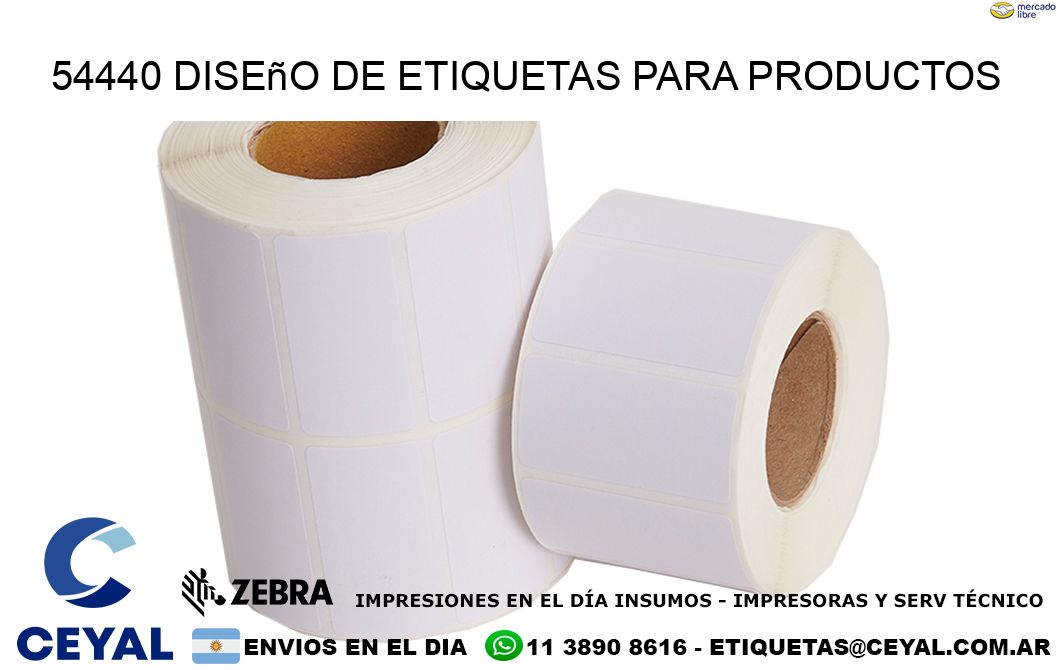 54440 Diseño de etiquetas para productos