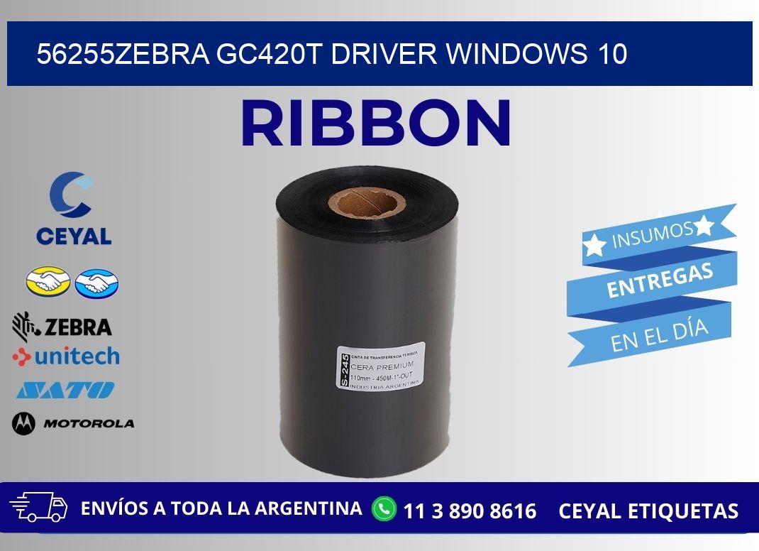 56255Zebra GC420t driver Windows 10