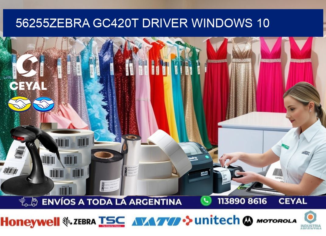 56255Zebra GC420t driver Windows 10