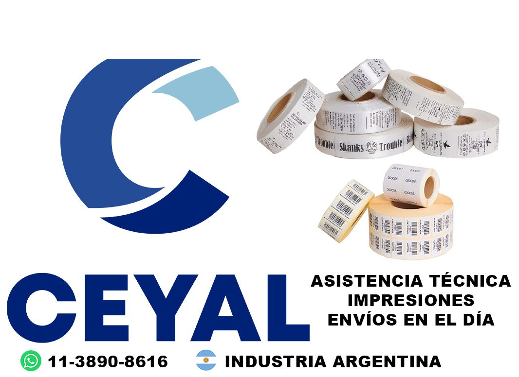 6170 Etiquetas para snacks y golosinas