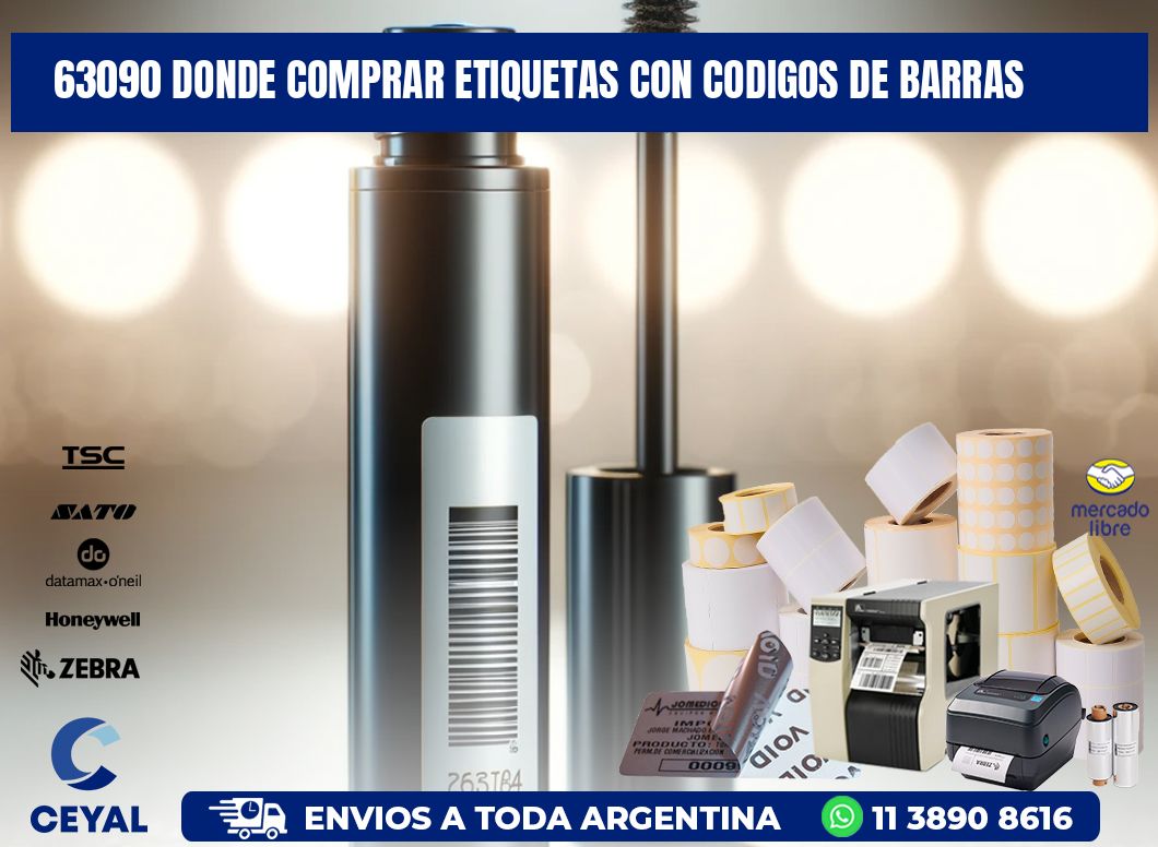 63090 Donde comprar etiquetas con codigos de barras