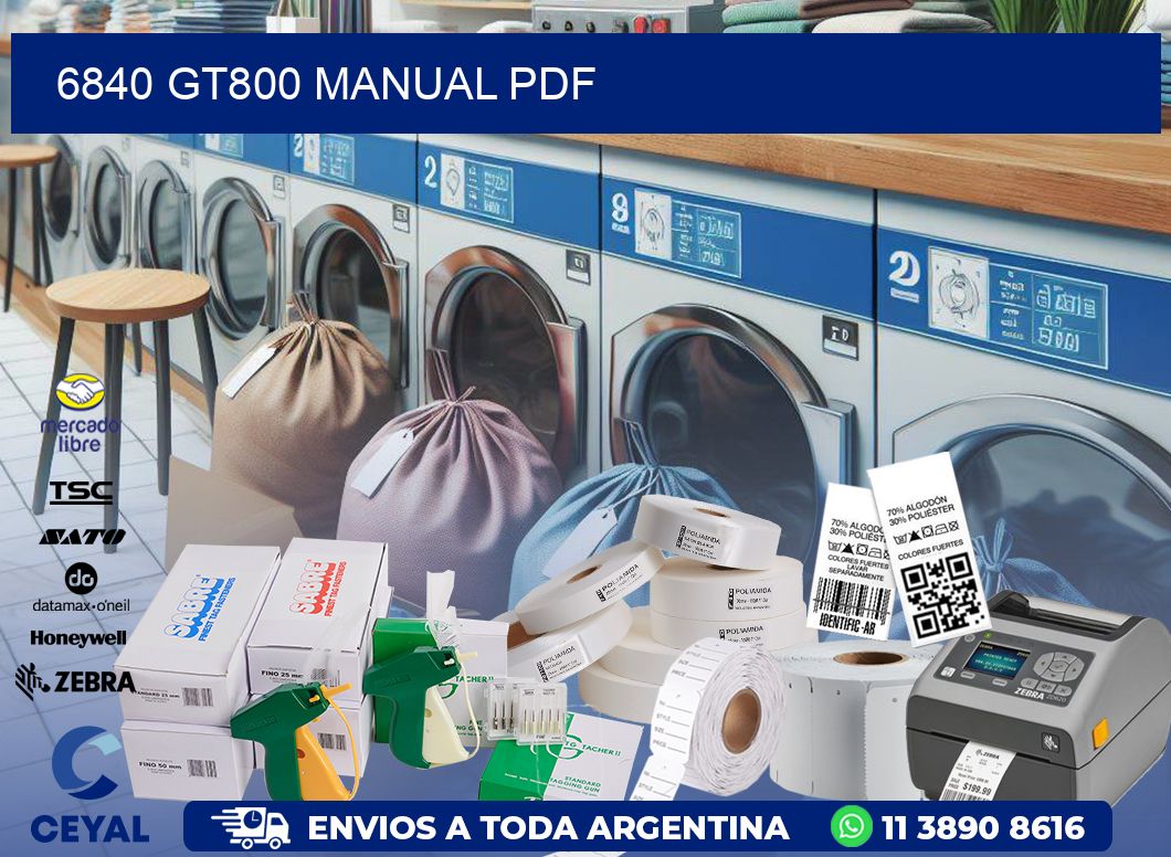 6840 GT800 manual PDF